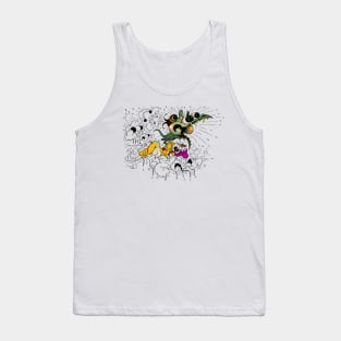 SKATING BLOODY RABBIT 021 Tank Top